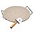 PEDRA P/PIZZA 33CM C/SUPORTE CROMADO/1 CORTADOR - Imagem 1