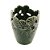 VASO DECORATIVO PORCELANA LEAF VERDE 9x12cm - Imagem 6