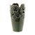 VASO DECORATIVO PORCELANA LEAF VERDE 10x17cm - Imagem 6