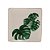 CJ 2 MINI CENTROS MESA DECORATIVO PORCELANA LEAF 12x12x2cm - Imagem 6