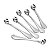 CJ 6PC COLHER P/MEL DE PRATA ZURICH - Imagem 3