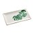 CJ 2 MINI CENTROS MESA DECORATIVO PORCELANA LEAF 18x10x2cm - Imagem 2