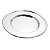 SOUSPLAT DE PRATA LISO 33CM - Imagem 2