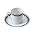CJ 6 XICARAS DE CAFÉ DE PORCELANA LIMOGES ROMA 120ML - Imagem 3