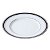 CJ 6 PRATOS DE SOBREMESA DE PORCELANA LIMOGES ROMA 22CM - Imagem 3
