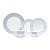 APARELHO DE JANTAR DE PORCELANA NEW BONE CHINA 42PC AVEIRO - Imagem 1