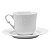 CJ 6 XICARAS DE CHÁ C/PIRES DE PORCELANA LIMOGES NIZA 220ML - Imagem 2