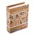 CAIXA LIVRO PAPEL RÍGIDO HIERÓGLIFOS 20x16x5cm - Imagem 2