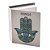 CAIXA LIVRO PAPEL RÍGIDO HAMSÁ AZUL 20x16x5cm - Imagem 4