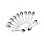 JG 12PC MINI COLHER P/CAFÉ DE PRATA DALLAS - Imagem 2