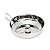 SALADEIRA DE PRATA C/TALHERES RIVIERA 36CM - Imagem 2