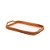 BANDEJA DECORATIVA CONCHA E RATTAN 32x20x3cm - Imagem 6