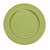 SOUSPLAT PLÁSTICO VERDE/DOURADO 25cm - Imagem 1