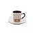 CJ. 6 XÍCARAS E PÍRES DE PORCELANA STRIPES 90ML - Imagem 4