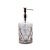CJ 3PC VIDRO P/BANHEIRO DIAMOND PRATEADO - Imagem 5