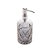 CJ 3PC VIDRO P/BANHEIRO DIAMOND PRATEADO - Imagem 3