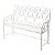 BANCO PORTA PLANTA PARA JARDIM DE FERRO 61X24X47,5cm - Imagem 5