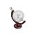 GARRAFA P/WHISKY DE VIDRO C/SUPORTE DE MADEIRA GLOBO 850ml - Imagem 4