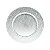 CJ 6 SOUSPLATS PLÁSTICO CHESS SILVER 33cm - Imagem 2