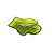 CACTO DECORATIVO DE VIDRO CACTUS VERDE 18,5X14X2,5cm - Imagem 1