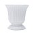 VASO DE CERÂMICA GRECE BRANCO 18X18X19cm - Imagem 3