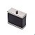 PORTA ALGODÃO AÇO INOX REVESTIDO DE PVC CROCODILO 2x5x4,5cm - Imagem 5