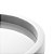 BANDEJA MADEIRA LAQUEADO C/VIDRO OFF-WHITE 28x4cm - Imagem 3