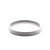 BANDEJA MADEIRA LAQUEADO C/VIDRO OFF-WHITE 28x4cm - Imagem 1