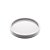 BANDEJA MADEIRA LAQUEADO C/VIDRO OFF-WHITE 28x4cm - Imagem 2