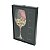 QUADRO DE MADEIRA PORTA ROLHAS DE VINHOS TAÇA 47X31X5cm - Imagem 2