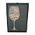 QUADRO DE MADEIRA PORTA ROLHAS DE VINHOS TAÇA 47X31X5cm - Imagem 1