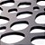 ESPELHO MOLDURA MADEIRA BUBBLES PRETO 120x60cm - Imagem 2