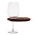 BANDEJA MADEIRA TECA P/APOIO C/TAÇA CRISTAL 19x24cm 580ml - Imagem 2
