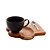 XÍCARA CAFÉ C/BANDEJA MADEIRA TECA E COLHER 30x18x8cm 195ml - Imagem 4