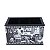 PORTA CONTROLE MADEIRA ADES VELUDO 3 LUGARES 17,5X10,5X10CM - Imagem 2