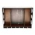ADEGA MADEIRA P/6 GARRAFAS VINHO C/FUNDO ADESIVAD 13X44X61CM - Imagem 3