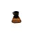 XÍCARA CAFÉ C/PRATO MADEIRA TECA 17x11x7cm 93ml - Imagem 1