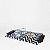 BANDEJA DE VIDRO E MADEIRA PRETO E BRANCO 51X29X3CM - Imagem 3