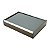 ORGANIZADOR DE MADEIRA P/TALHERES C/TAMPA DE VIDRO 36X26X6cm - Imagem 3