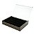 ORGANIZADOR DE MADEIRA P/TALHERES C/TAMPA DE VIDRO 36X26X6cm - Imagem 4
