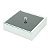CAIXA P/ÓCULOS DE MADEIRA 2 DIVISÓRIAS BRANCO 20,5X19,5X8cm - Imagem 2