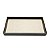 BANDEJA DE MADEIRA CHANFRADA E RAFIA 48X32X4,5CM - Imagem 2
