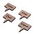 PLACAS PARA QUEIJO STRONG 4 PEÇAS 5,5 X 6 cm - Imagem 1