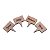 PLACAS PARA QUEIJO STRONG 4 PEÇAS 5,5 X 6 cm - Imagem 2