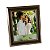 PORTA-RETRATO DE MADEIRA CHANFRADO PRATEADO 13x18cm - Imagem 1