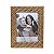 PORTA-RETRATO DE MADEIRA TRANÇADO MARROM 13x18cm - Imagem 1