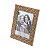 PORTA-RETRATO DE MADEIRA TRANÇADO MARROM 10x15cm - Imagem 2