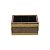 PORTA CONTROLE DE MADEIRA RADICA 3 LUGARES 18X10.5X10.5CM - Imagem 1