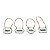 CJ 4 PC PLACAS DE MADEIRA E ACRILICO PARA BEBIDAS CAIPIRINHA 7X4X0,7 CM - Imagem 2