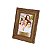 PORTA-RETRATO DE MADEIRA ELEGANCE MARROM 13x18cm - Imagem 1